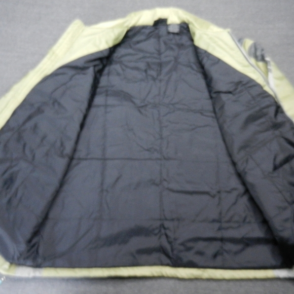 Quicksilver Jacket Mens Size Medium Insulated Nylon Bomber Collared Mock Neck - Picture 7 of 12
